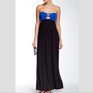 NWT L*Space Jaques Strapless Maxi Dress C10